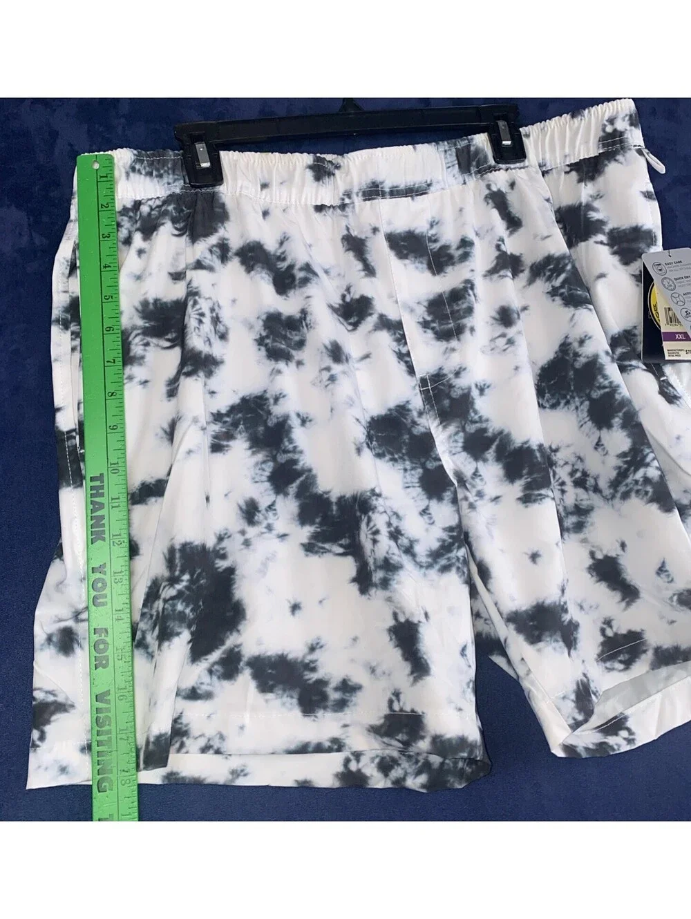Body Glove Beach-to-Street Premium Stretch Men XXL/38 White Activewear Short New